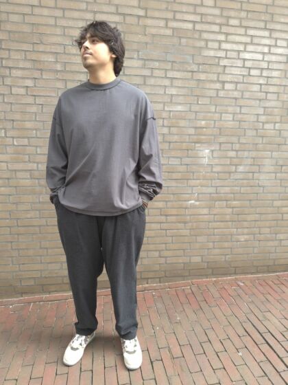 Garments By David Reversible Long Sleeve Gray